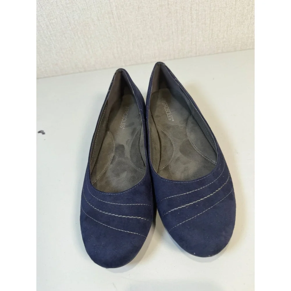 Aerosoles suede ballet flats‎ Women size 10M blue